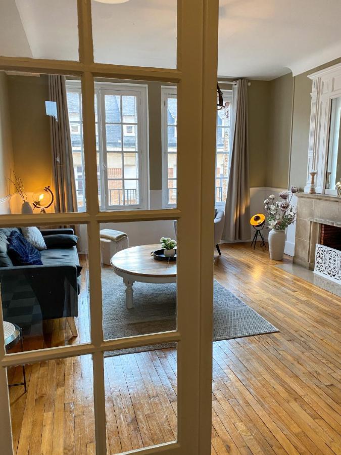 Appartement Chic, 3 Chambres, Hyper Centre-Ville, Parking Payant Amiens Dış mekan fotoğraf